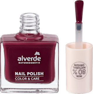 Lak na nechty Color & Care 290 Merry Berry alverde NATURKOSMETIK