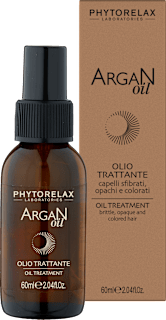 Olio trattante Professional Hair Care per capelli sfibrati, opachi e colorati Phytorelax