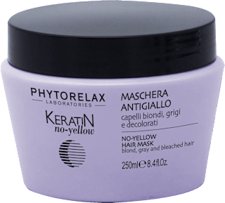 Maschera Antigiallo per Capelli Biondi, Grigi e Decolorati Phytorelax