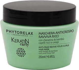 Maschera Anticrespo Ravviva Ricci per Capelli Ricci e Crespi Phytorelax