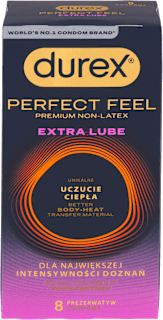 Kondómy Perfect Feel Extra Lube durex