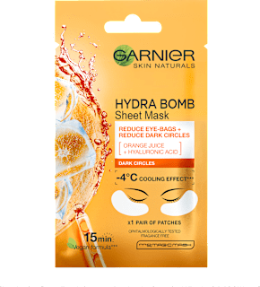 Moisture + Fresh Look maska za područje oko očiju Orange GARNIER SKIN NATURALS