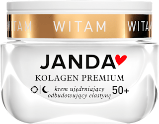 Liftingujący krem na dzień i noc 50+ Kolagen Premium JANDA