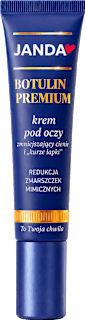 Krem pod oczy zmniejszający cienie i "kurze łapki" Botulin Premium JANDA
