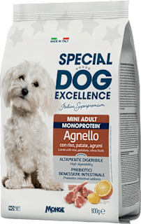 Cibo secco per cani adulti di taglia mini con agnello SPECIAL DOG EXCELLENCE
