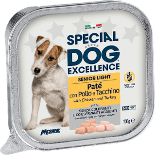 Patè per cani senior con pollo e tacchino SPECIAL DOG EXCELLENCE