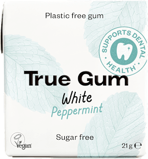 Žvakaće gume True Gum White – Pepermint True Gum