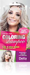Šampon za barvanje las, 10.1 Srebrno blond Cameleo