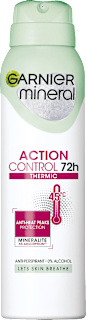Action Control Thermic dezodorans u spreju GARNIER mineral