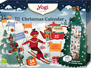 Adventkalender Tee Christmas Calendar Yogi