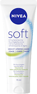 Feuchtigkeitscreme soft in der Tube NIVEA