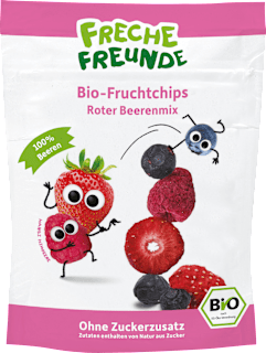 Kindersnack Fruchtchips Roter Beerenmix ab 3 Jahren Freche Freunde