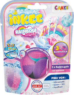 Badebomben Rainbow World (3x60 g) CRAZE