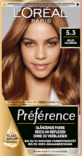 Haarfarbe 5.3 Helles Goldbraun L'ORÉAL PARiS PRÉFÉRENCE