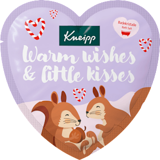 Kryształki do kąpieli z soli mineralnej Warm Wishes & Little Kisses Kneipp