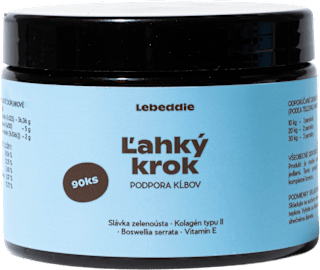 Vitamíny pre psy na podporu kĺbov Ľahký krok Lebeddie
