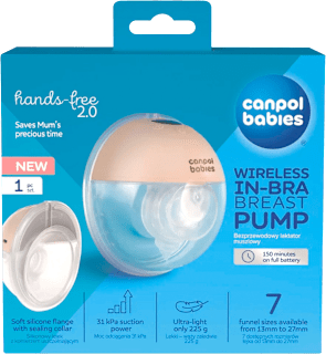 elektrická odsávačka mateřského mléka Hands-Free Canpol babies