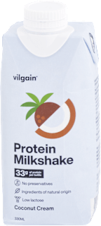 Mliečny proteínový nápoj s kokosovou príchuťou Protein Milkshake vilgain