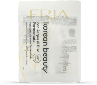 Korean beauty maschera in tessuto con acqua di riso FRIA