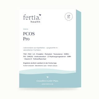 PCOS Pro – Bluttest mit Laboranalyse für Zuhause fertia health