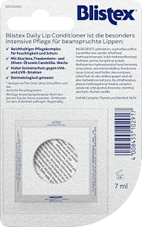 Lippenpflege Daily Lip Conditioner Intensive Care Blistex