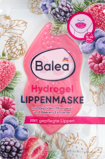 Lippenmaske Hydrogel Frozen Berries Balea