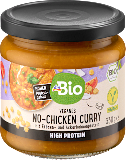 Veganes No-Chicken Curry dmBio