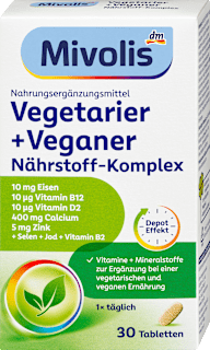 Integratore alimentare con vitamine e minerali Mivolis