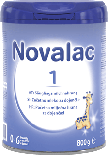 Začetno mleko za dojenčke 1, 0-6 mesecev Novalac