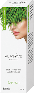 šampon na vlasy STOP nadměrnému padání vlasů VLASOVÉ HNOJIVO