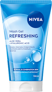 Измиващ гел за лице за нормална кожа Refreshing NIVEA