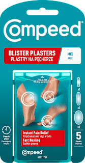 Plastry na pęcherze, mix Compeed