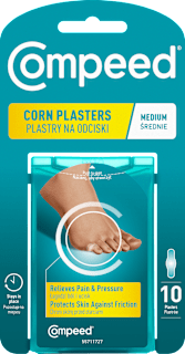 Plastry na odciski, średnie Compeed