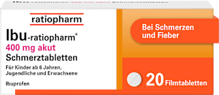 Ibu-ratiopharm 400mg Ibuprofen akut Schmerztabletten ratiopharm