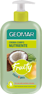 Fruity CREMA CORPO NUTRIENTE cocco e pera GEOMAR
