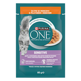 Hrană umedă pentru pisici cu carne de pui PURINA ONE