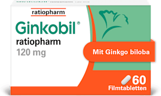Ginkobil ratiopharm 120 mg Filmtabletten Ginkobil