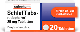 SchlafTabs-ratiopharm 25 mg Doxylaminsuccinat Tabletten ratiopharm