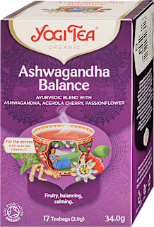 Bio teakeverék Ashwagandha Balance, 17 filter Yogi