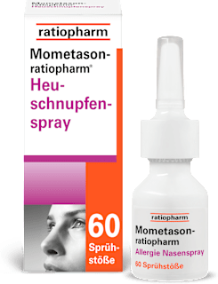 Mometason-ratiopharm Heuschnupfenspray  50 Mikrogramm Mometasonfuroat pro Sprühstoß 60 Sprühstöße Nasenspray ratiopharm