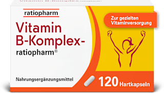 Vitamin B-Komplex-ratiopharm Hartkapseln 120 St ratiopharm