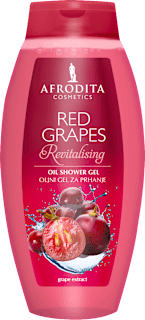 Oljni gel za tuširanje Red Grapes AFRODITA