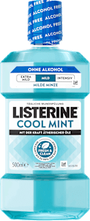 Mundspülung Cool Mint milder Geschmack Listerine