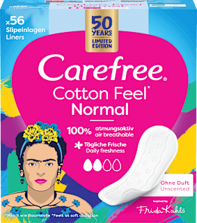Slipeinlagen Cotton Feel Normal ohne Duft Carefree
