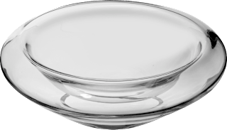 Ablageschale aus Glas, klar (24x8 cm) dm home