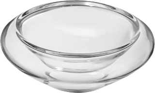 Ablageschale aus Glas, klar (17,5x6,5 cm) dm home