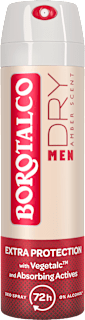 MEN DRY AMBER SCENT dezodorans sprej za muškarce Borotalco