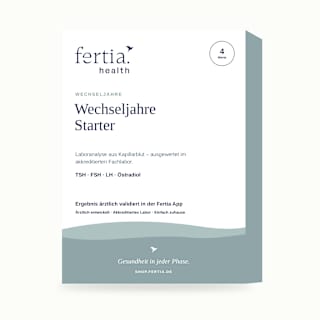 Wechseljahre Starter – Bluttest mit Laboranalyse für Zuhause fertia health