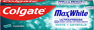 Fogkrém max white Colgate