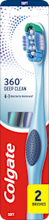 Fogkefe 360 Deep Clean duo soft (többféle) Colgate